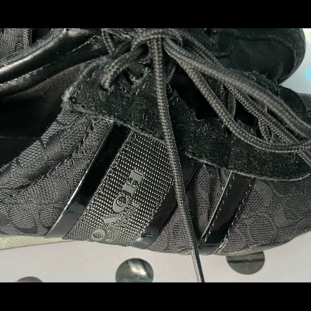 Coach sneakers black